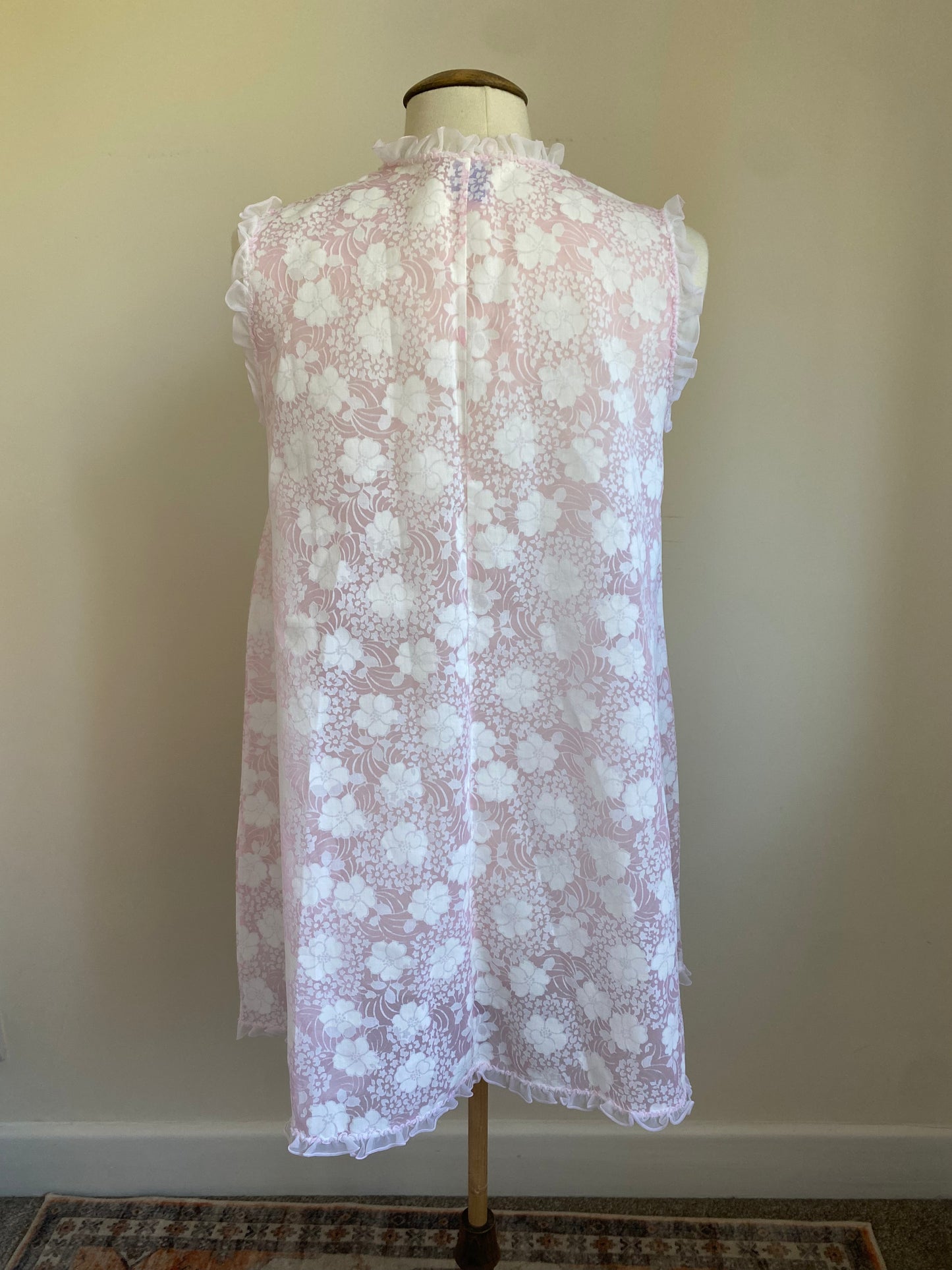 Sheer Pink Vintage Babydoll
