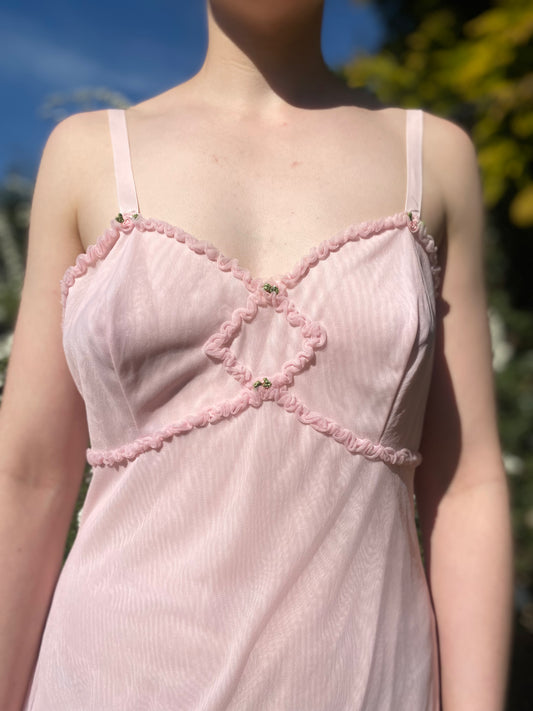 Mini pink vintage nightie